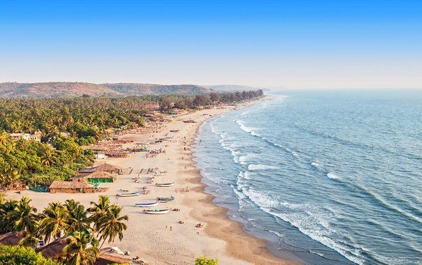 Baga Beach and Calangute Beach