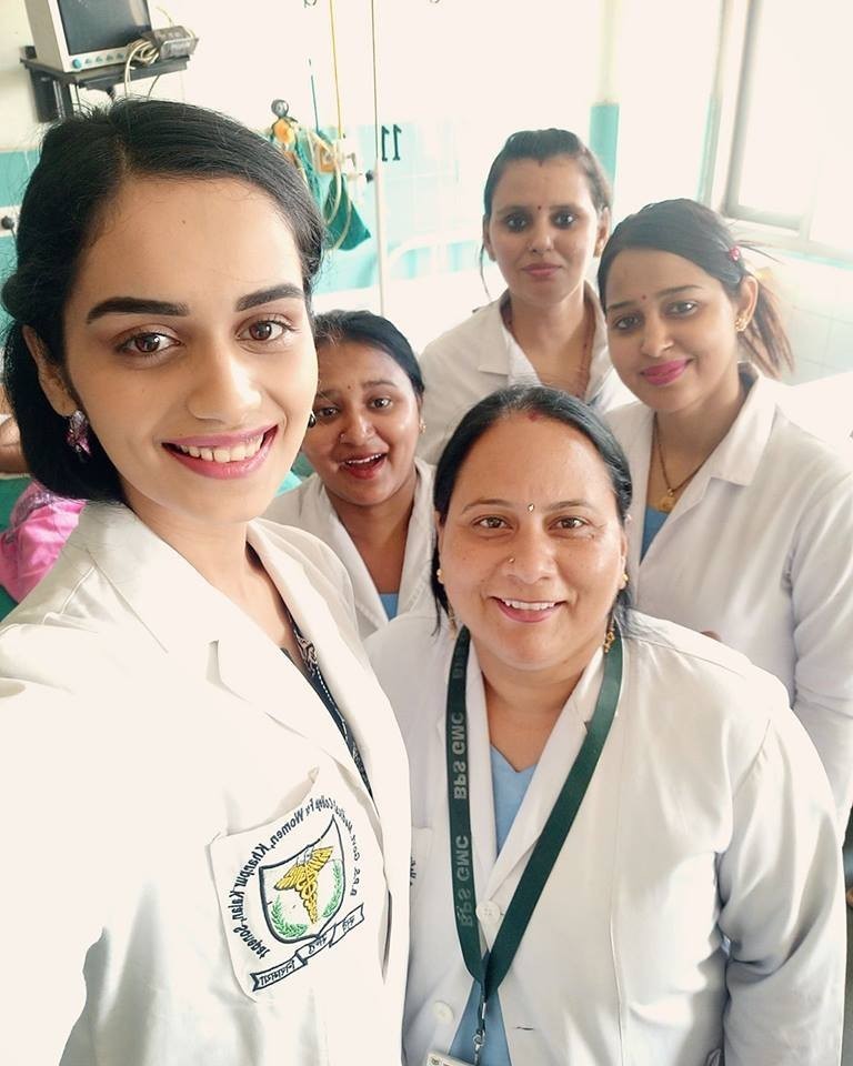 1. She is a student of Bhagat Phool Singh Government Medical College for Women in Sonepat, Haryana.